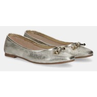  δερμάτινες μπαλαρίνες answear lab χρώμα: καφέ