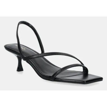 σανδάλια aldo ferra χρώμα μαύρο