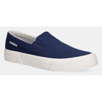 πάνινα παπούτσια tommy jeans slip on