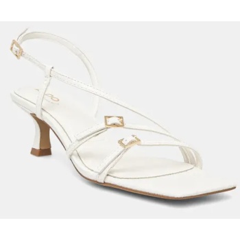 σανδάλια aldo harlie χρώμα άσπρο