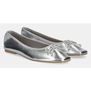 μπαλαρίνες answear lab χρώμα ασημί