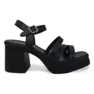  σανδάλια altercore pia black χρώμα: μαύρο, pia black