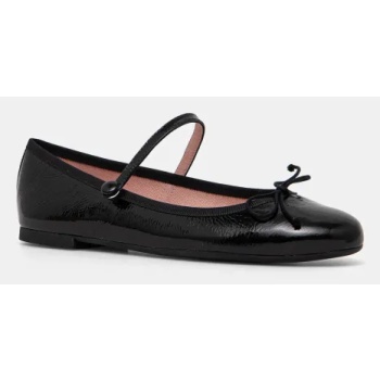 δερμάτινες μπαλαρίνες pretty ballerinas