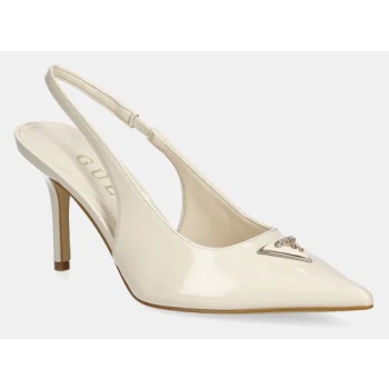 γόβες guess nassir χρώμα μπεζ, fljnas