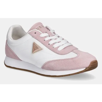 αθλητικά guess joggin χρώμα ροζ