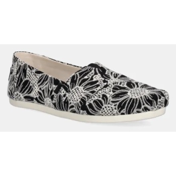 πάνινα παπούτσια toms oversized floral