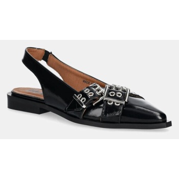 δερμάτινες μπαλαρίνες bianco