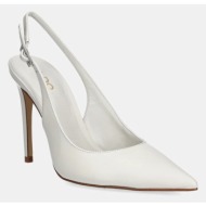  δερμάτινες γόβες aldo stessysling χρώμα: μπεζ, 13918831