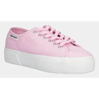 πάνινα παπούτσια superga platform