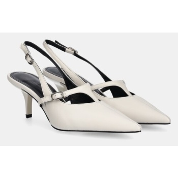 δερμάτινες γόβες answear lab χρώμα