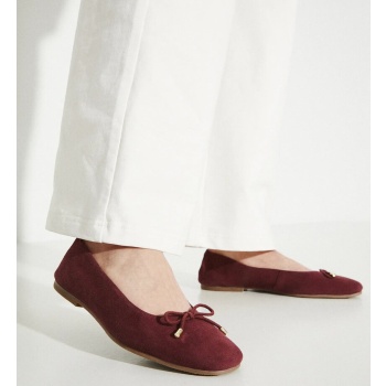 μπαλαρίνες σουέτ medicine χρώμα μπορντό