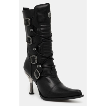 δερμάτινες μπότες new rock γυναικείες