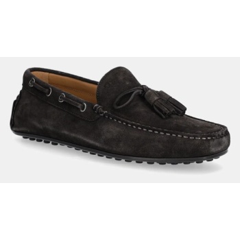 μοκασίνια σουέτ hackett london driver