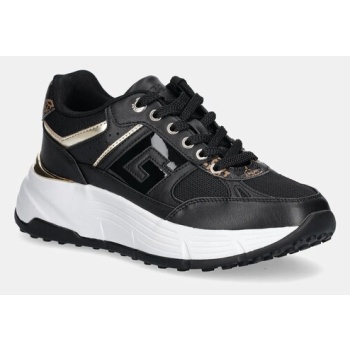 αθλητικά guess fonzi χρώμα μαύρο