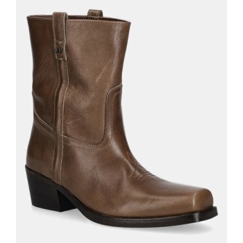 δερμάτινες μπότες weekend max mara