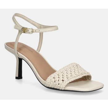 σανδάλια tommy hilfiger crochet lthr