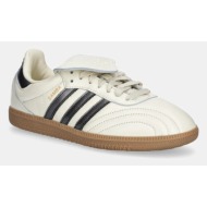  δερμάτινα αθλητικά παπούτσια adidas originals samba lt χρώμα: μπεζ, jp6143