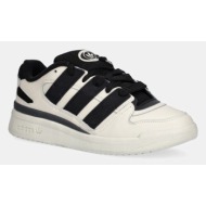  δερμάτινα αθλητικά παπούτσια adidas originals forum2000 χρώμα: μπεζ, jq5241