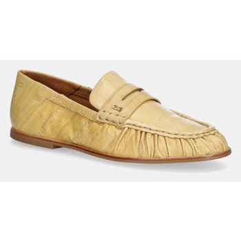 δερμάτινα μοκασίνια nokwol mica χρώμα