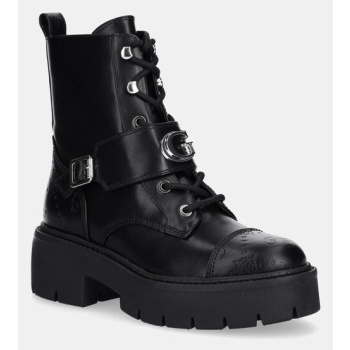 μποτάκια guess sadika χρώμα μαύρο