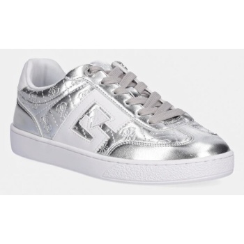 αθλητικά guess nochee2 χρώμα ασημί