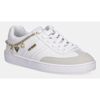 αθλητικά guess naoko χρώμα άσπρο