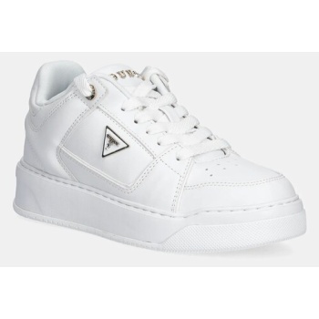 αθλητικά guess delove χρώμα άσπρο