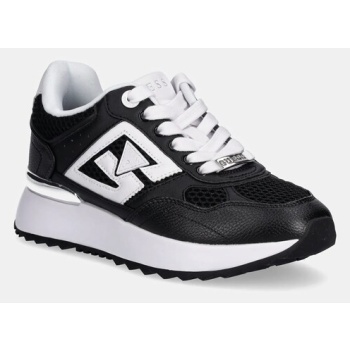 αθλητικά guess korenzo χρώμα μαύρο