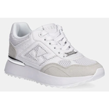 αθλητικά guess korenzo χρώμα άσπρο