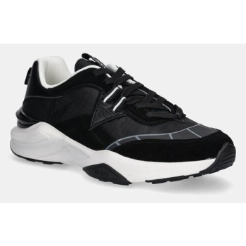 αθλητικά guess valencia χρώμα μαύρο