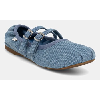 μπαλαρίνες tommy jeans ballerina denim
