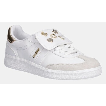 αθλητικά guess oleeza2 χρώμα άσπρο