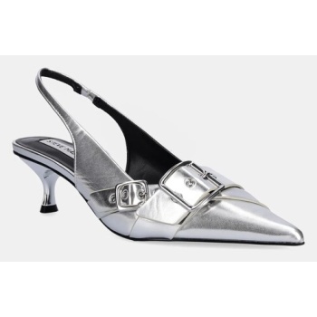 γόβες steve madden lezley χρώμα ασημί