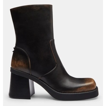 δερμάτινες μπότες coach sculpted c