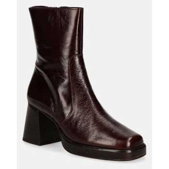 δερμάτινες μπότες jonak brigand cuir