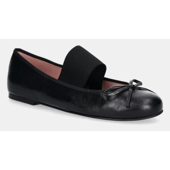 δερμάτινες μπαλαρίνες pretty ballerinas