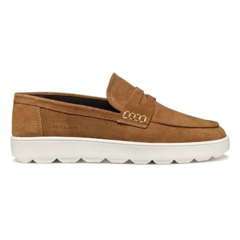 μοκασίνια σουέτ geox u spherica ecub-1