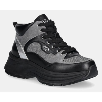 αθλητικά liu jo eva 08 χρώμα μαύρο