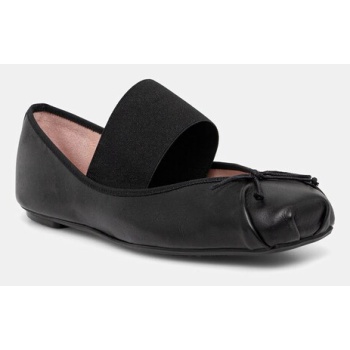 δερμάτινες μπαλαρίνες pretty ballerinas