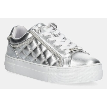 αθλητικά guess gratea χρώμα ασημί