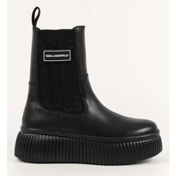 δερμάτινες μπότες karl lagerfeld