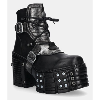 δερμάτινες μπότες new rock itali negro