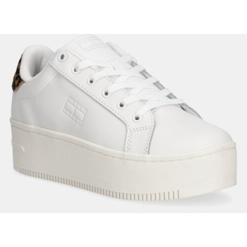 δερμάτινα αθλητικά παπούτσια tommy