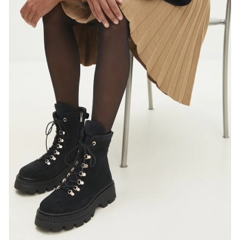 workers σουέτ answear.lab χρώμα μαύρο