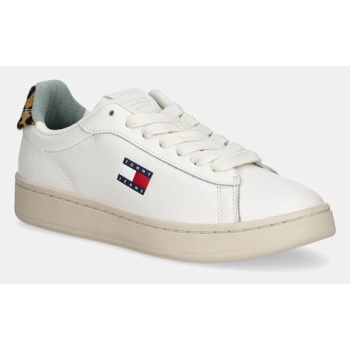 δερμάτινα αθλητικά παπούτσια tommy