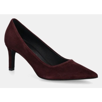 γόβες σουέτ furla essential decollete