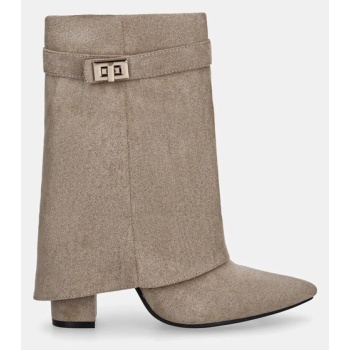 μποτάκια answear.lab χρώμα καφέ