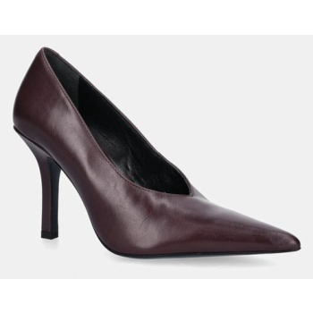 δερμάτινες γόβες patrizia pepe χρώμα