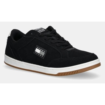 σουέτ αθλητικά παπούτσια tommy jeans