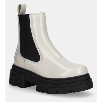 δερμάτινες μπότες τσέλσι tommy hilfiger